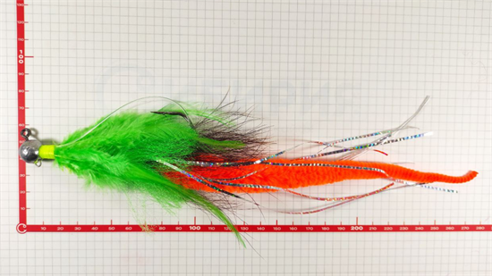 Стример незацепляйка СИБИРСКИЙ ДРАКОН на джиг-головке 27,5 см 71744