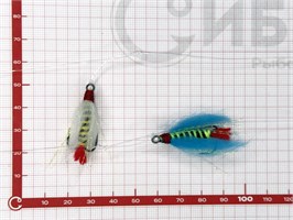 СИБИРСКАЯ МУХА ОКУНЕВАЯ плавающая готовый монтаж из 2 штук 70549